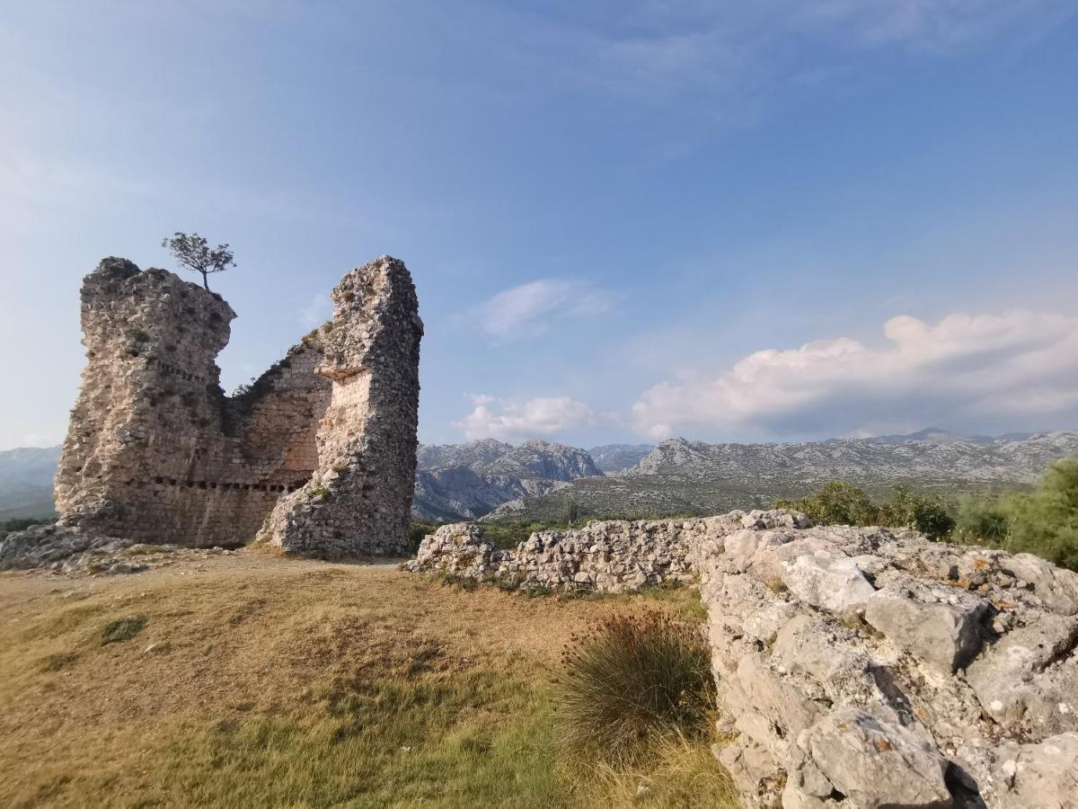 Old Town Paklenica Daire Starigrad Paklenica Dış mekan fotoğraf