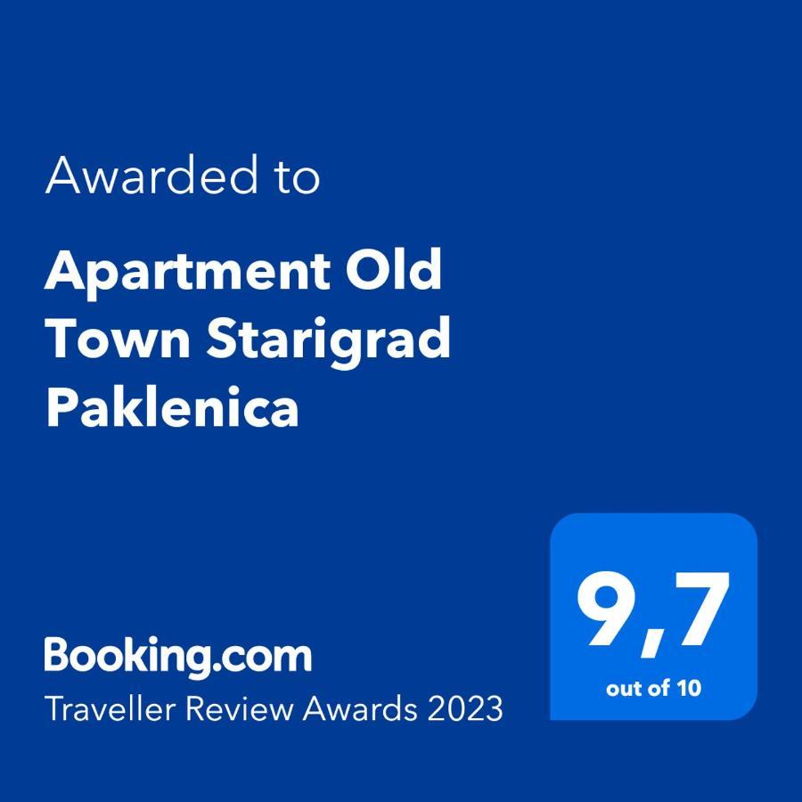 Old Town Paklenica Daire Starigrad Paklenica Dış mekan fotoğraf